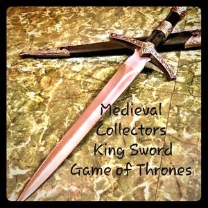 13.5" KING ARTHUR MEDIEVAL Historical SHORT SWORD